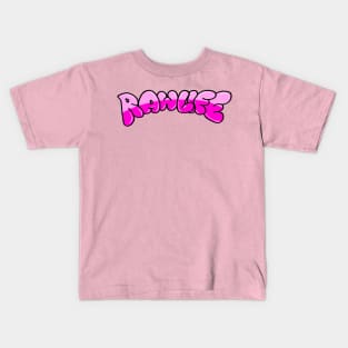 RawLife pink Kids T-Shirt